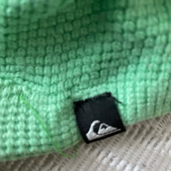 VINTAGE QUICK SILVER GREEN VISOR CAP - Picture 4 of 4